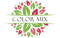 logotipo de mistura de cores 
